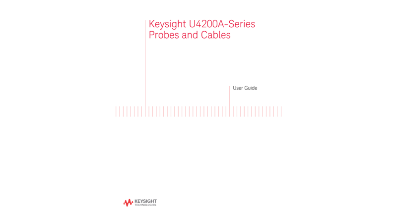 U4200A-Series Probes and Cables User Guide